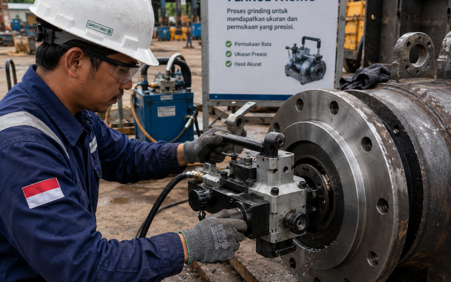 Flange Facing
